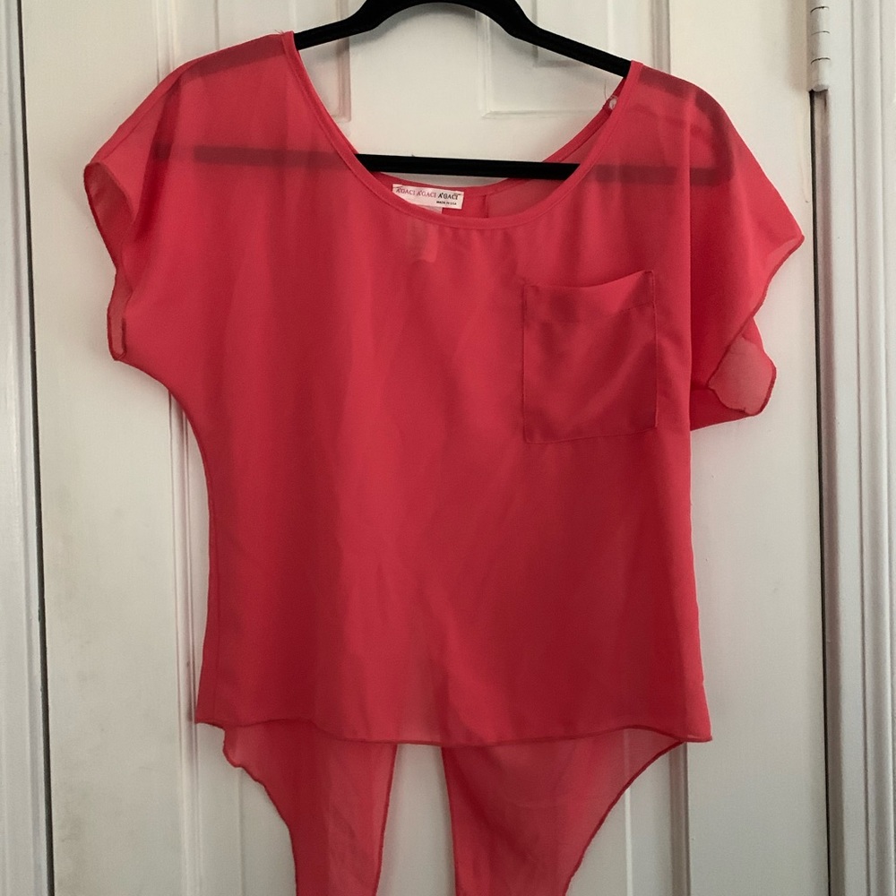 A’gaci Small Coral Top